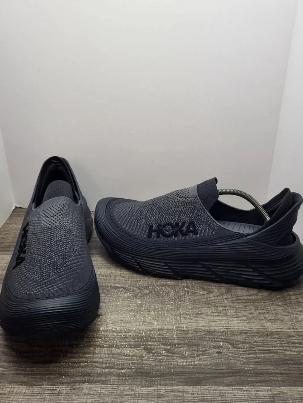 Hoka One One Restore TC 1134532-BBLC Sneaker Unisex Men Sz 14 Wms 15 Black Shoes